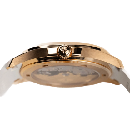 Aquanaut Luce 39mm 5268/200R-001 Rose Gold White Dial Diamond Bezel