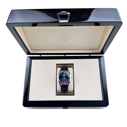 Complications 39mm 5396G-017 Annual Calendar Moon Phases White Gold Blue Dial
