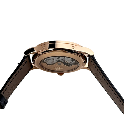 Complications 39mm 5396R-015 Annual Calendar Rose Gold Blue Dial