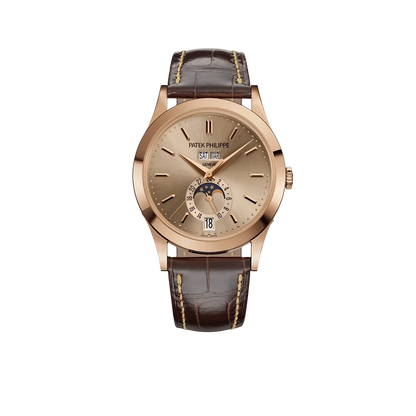 Complications 38mm 5396R-016 Annual Calendar Moon Phases Rose Gold Sand Beige Dial