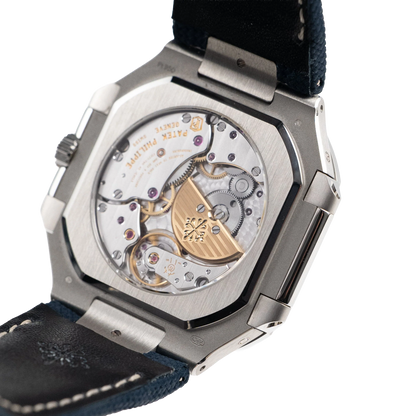 Cubitus 45mm 5822P-001 Platinum Blue Dial Moon Phase