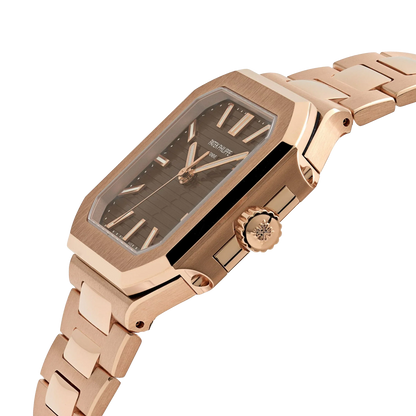 Cubitus 40mm 7128/1R-001 Rose Gold Brown Dial
