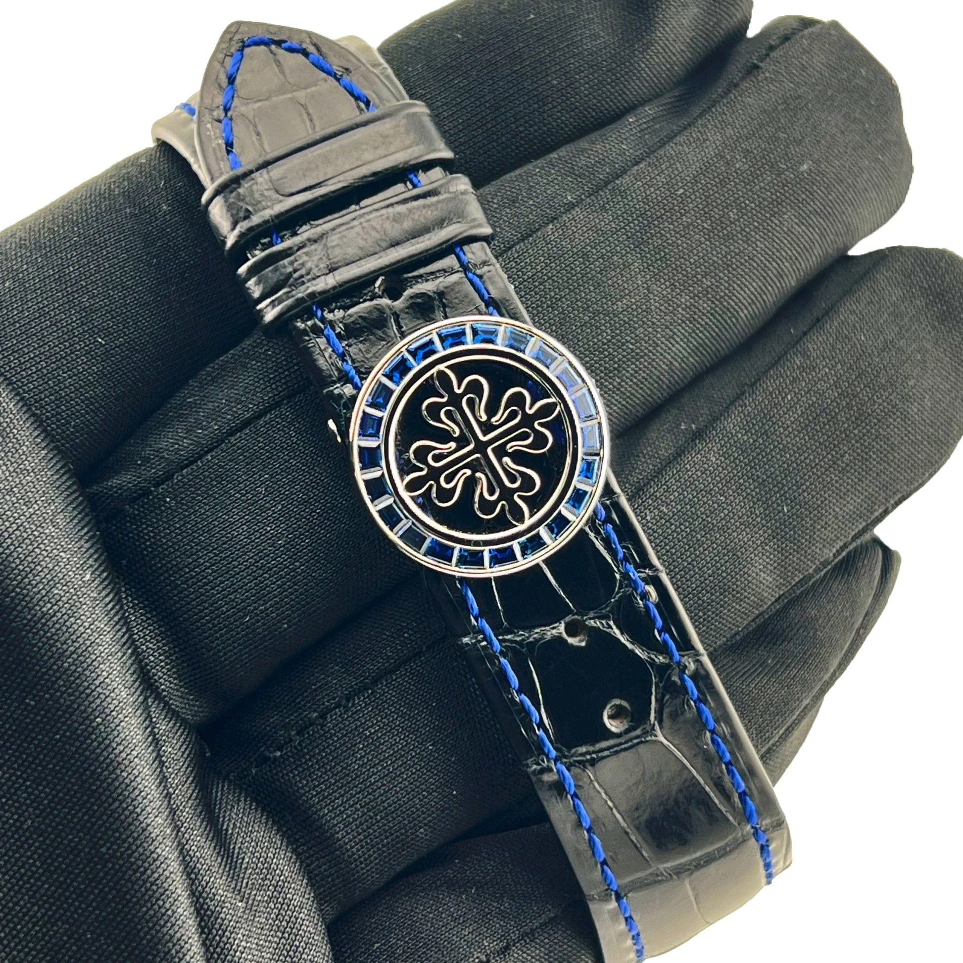 Grand Complications 41mm 5271/11P-010 Perpetual Calendar Chronograph Platinum Baguette Sapphires