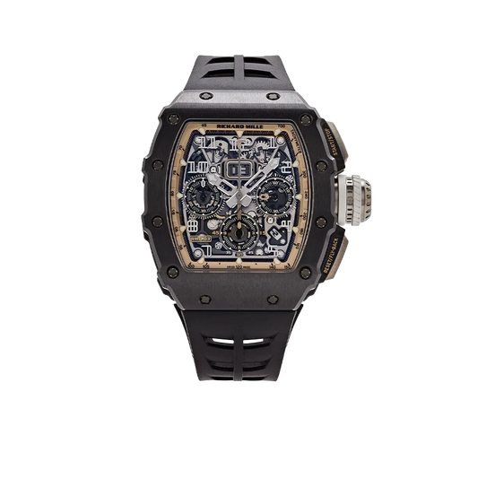RM 11-03 Black Ceramic, Skeleton Dial 50 mm