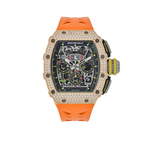 RM 11-03 Rose Gold - Skeleton Dial 45mm