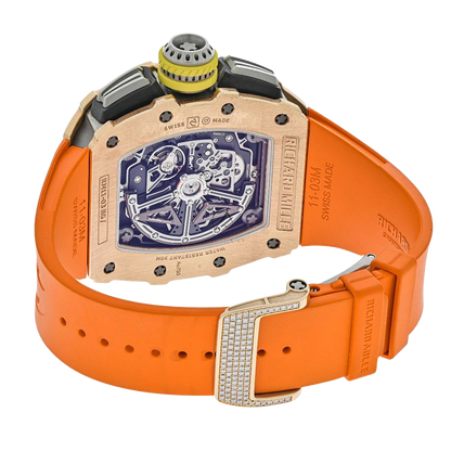 RM 11-03 Rose Gold - Skeleton Dial 45mm