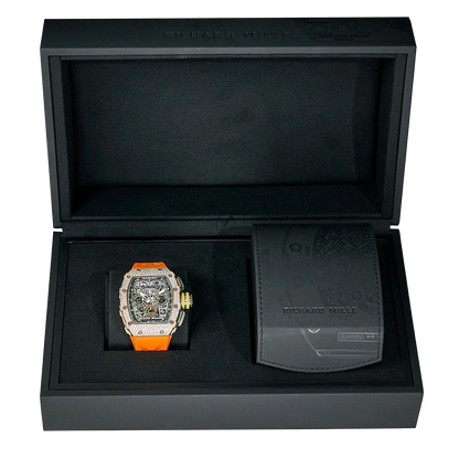 RM 11-03 Rose Gold - Skeleton Dial 45mm