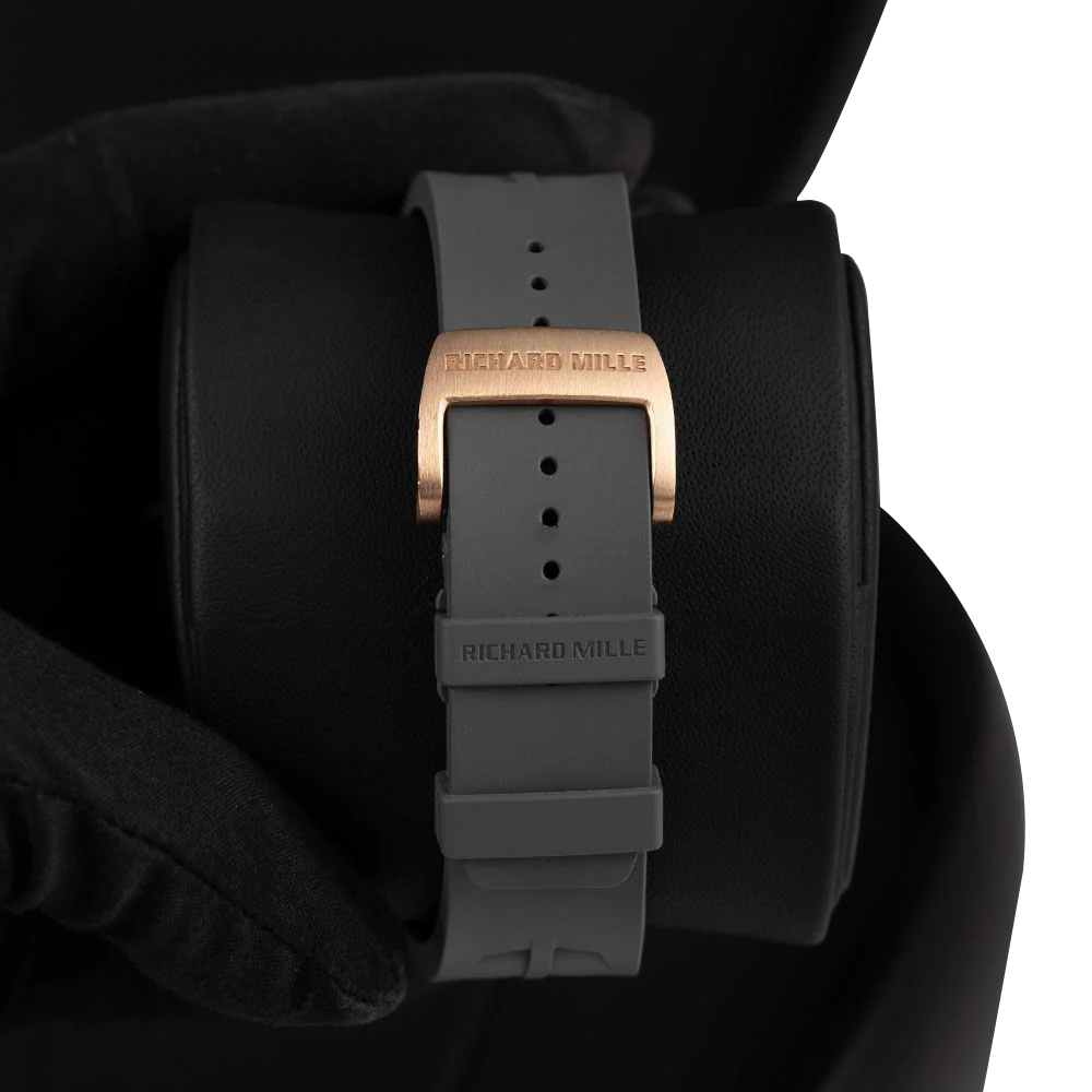 RM 11-03 Rose Gold &amp; Titanium, Skeleton Dial, 50 mm