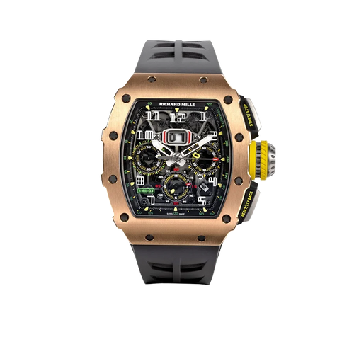 RM 11-03 Rose Gold &amp; Titanium, Skeleton Dial, 50 mm