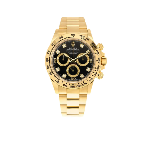 Daytona 40mm 116508 Cosmograph Daytona 18K with Black Dial