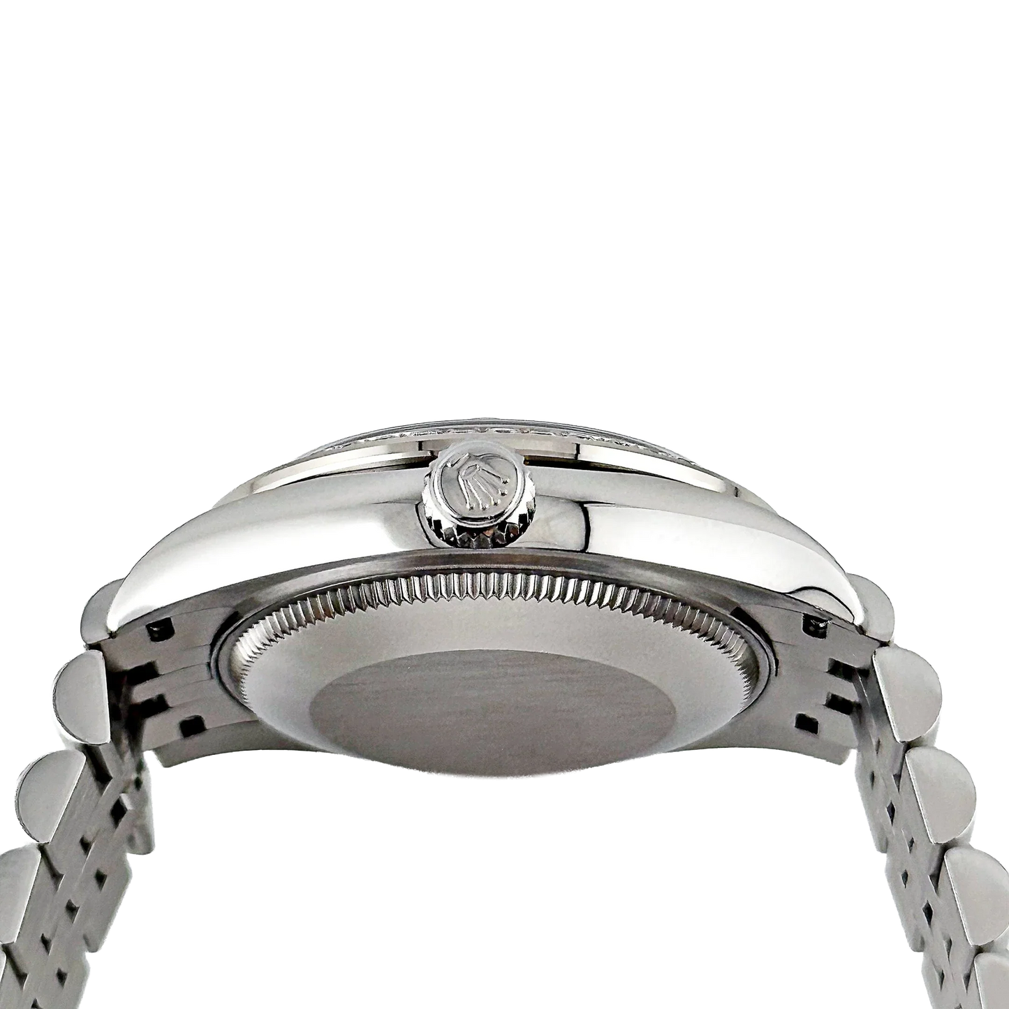 Lady-Datejust 31mm 278384RBR Stainless Steel Diamond Bezel Violet Roman Dial Jubilee