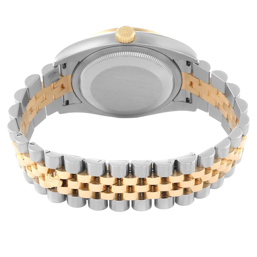 Datejust 36mm Champagne Jubilee Diamond Dial Watch 116243