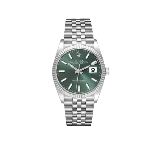 Datejust 36mm Stainless Steel Mint Green Dial Jubilee 126234