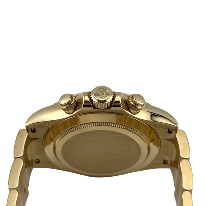 Daytona 40mm Yellow Gold John Mayer Green Dial Mens Watch 116508