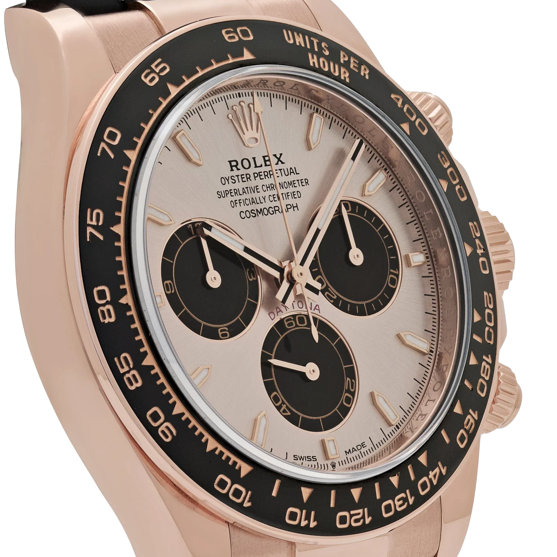 Daytona 40mm Rose Gold Sundust Dial 126515