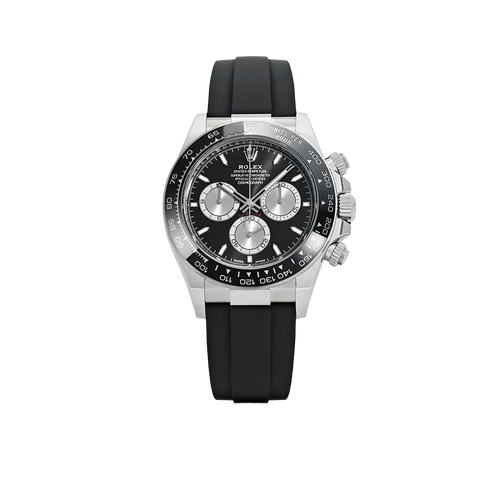 Daytona 40mm Baby Le Mans White Gold Black Dial 126519LN