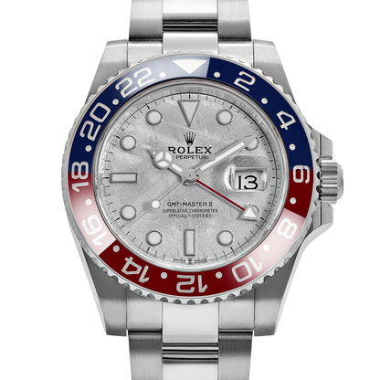 GMT-Master II Pepsi White Gold Meteorite Dial 126719BLRO-0002 New