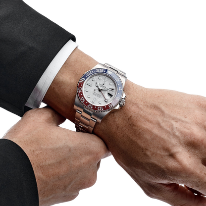 GMT-Master II Pepsi White Gold Meteorite Dial 126719BLRO-0002 New