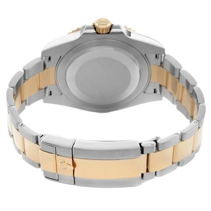 GMT Master II 40mm Steel Yellow Gold Mens Watch 116713