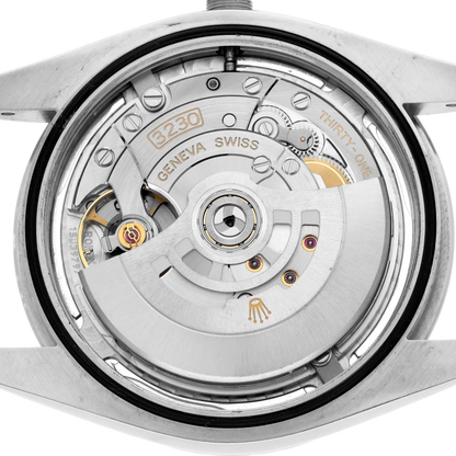Oyster Perpetual 41mm Steel Silver Dial Mens Watch 124300