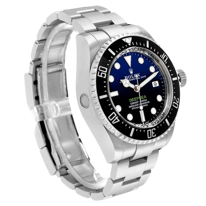 Seadweller Deepsea 44mm Cameron D-Blue Dial Steel Mens Watch 136660