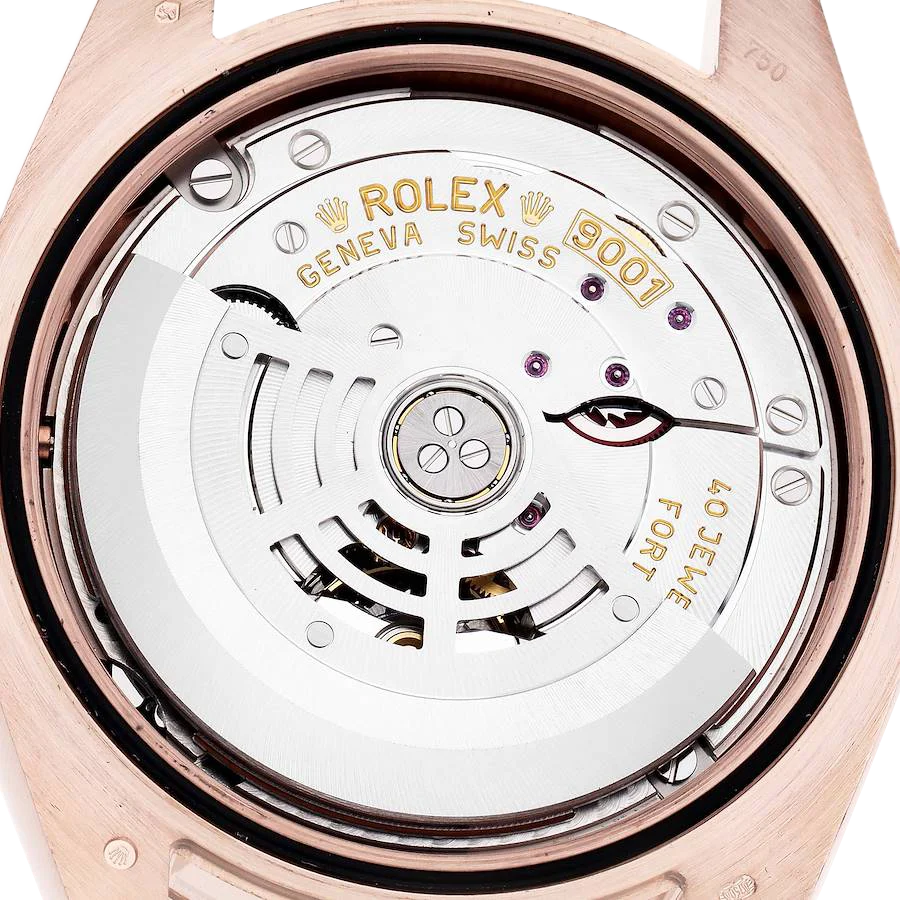 Sky-Dweller 42mm Rose Gold Slate Dial Mens Watch 326935
