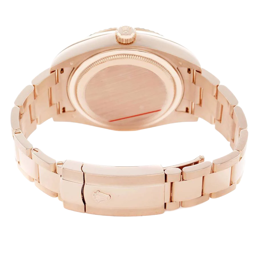 Sky-Dweller 42mm Rose Gold Slate Dial Mens Watch 326935