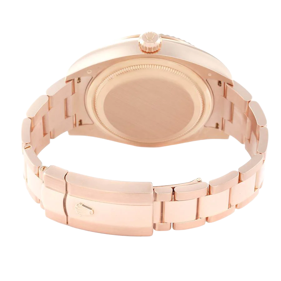 Sky-Dweller 42mm  Rose Gold Sundust Dial Mens Watch 326935