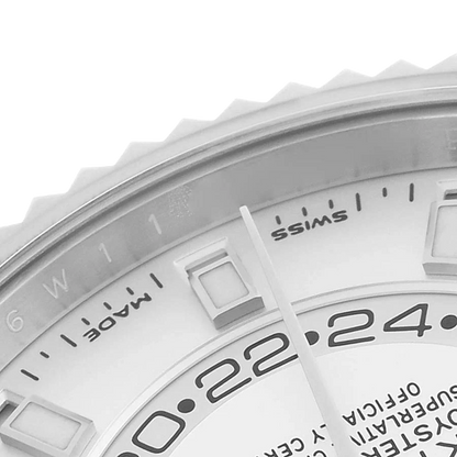 Sky-Dweller 42mm  Silver Dial Steel White Gold Mens Watch 326934