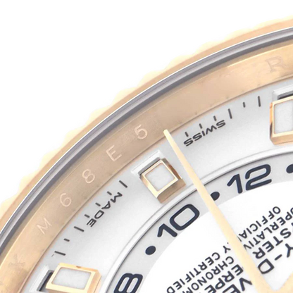 Sky-Dweller 42mm Yellow Gold White Dial Automatic Mens Watch 326938