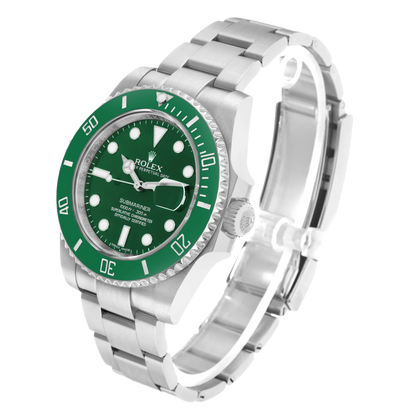Submariner 40mm Hulk Steel Green Dial Bezel Mens Watch 116610LV
