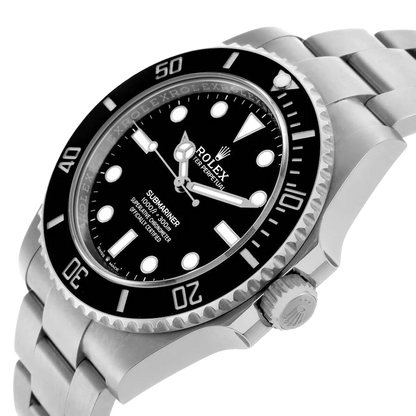 Submariner Non-Date Ceramic Bezel Steel 41mm Mens Watch 124060