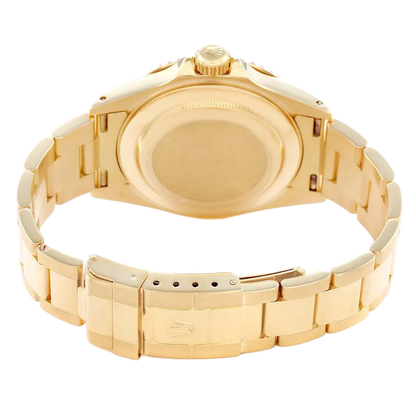 Yachtmaster 40mm Yellow Gold White Dial Mens Watch 16628