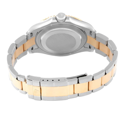 Yachtmaster 40mm Steel Yellow Gold Champagne Dial Mens Watch 16623