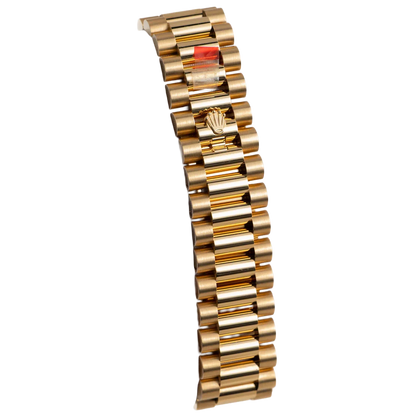 Day-Date 40 228398TBR Yellow Gold Mother of Pearl Diamond Baguette Dial and Bezel