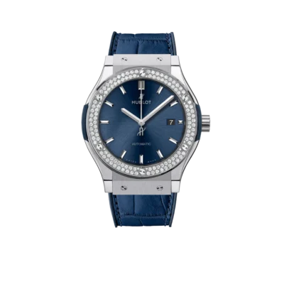 Hublot Classic Fusion Blue Titanium 42mm 542.NX.7170.LR.1104